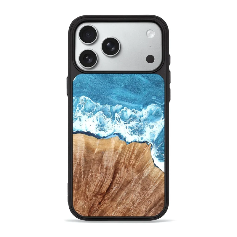 iPhone 18 Pro Max Wood Phone Case - Rosalee (Coastal, 829645)