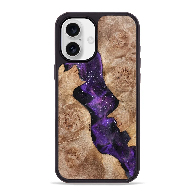 iPhone 16 Plus Wood Phone Case - Mason (Cosmos, 829627)
