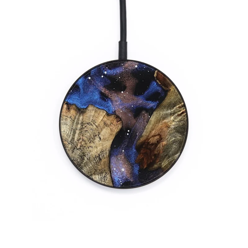 Circle Wood Wireless Charger - Spring (Cosmos, 829641)