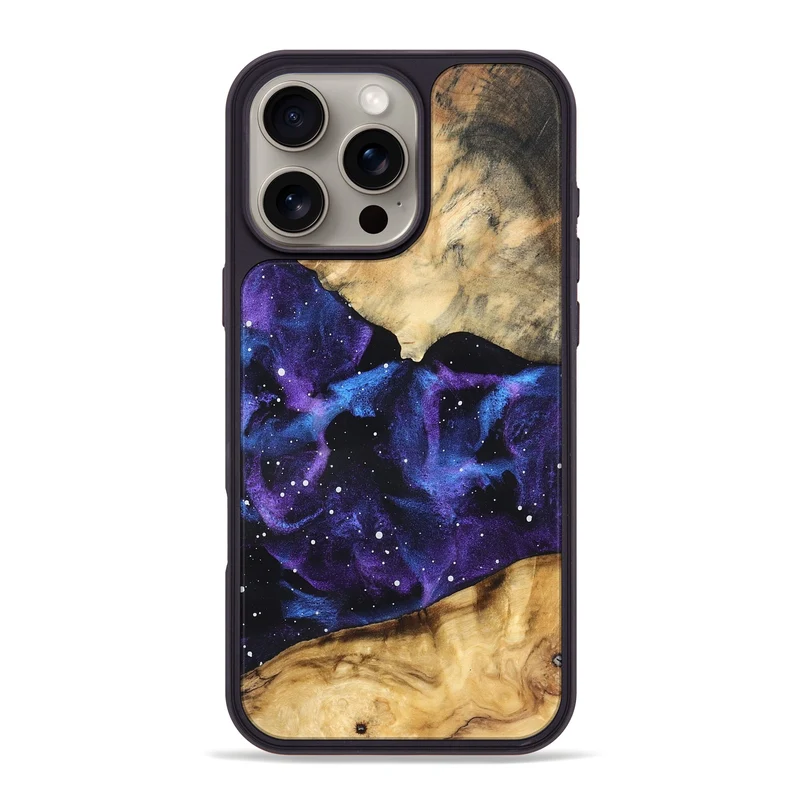 iPhone 16 Pro Max Wood Phone Case - Rebeca (Cosmos, 829635)