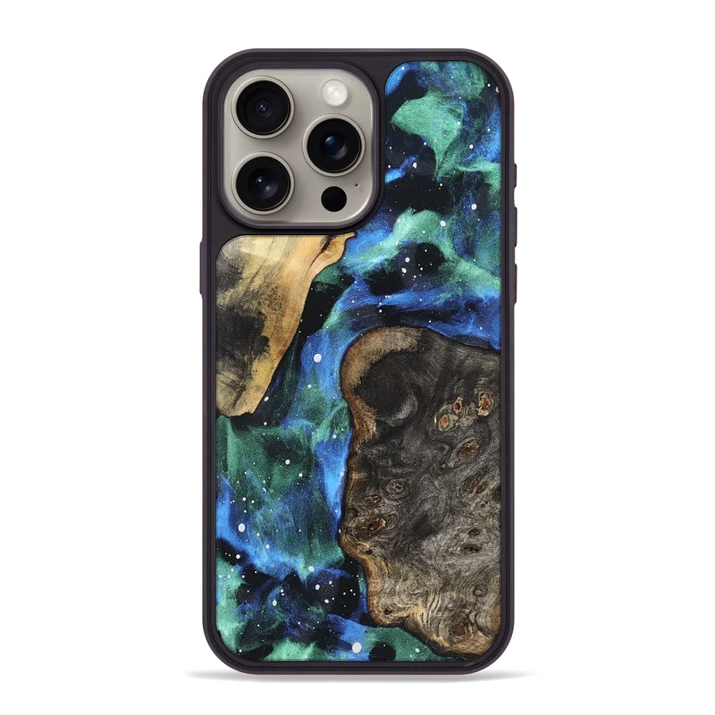 iPhone 15 Pro Max Wood Phone Case - Jazmyn (Cosmos, 829639)