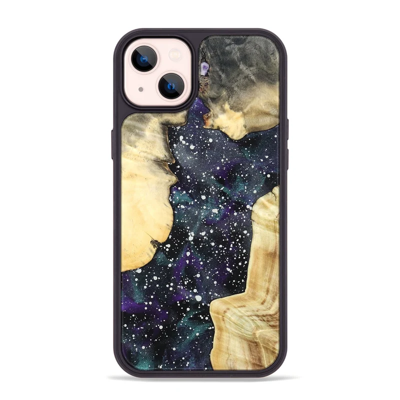 iPhone 14 Plus Wood Phone Case - Angelia (Cosmos, 829637)
