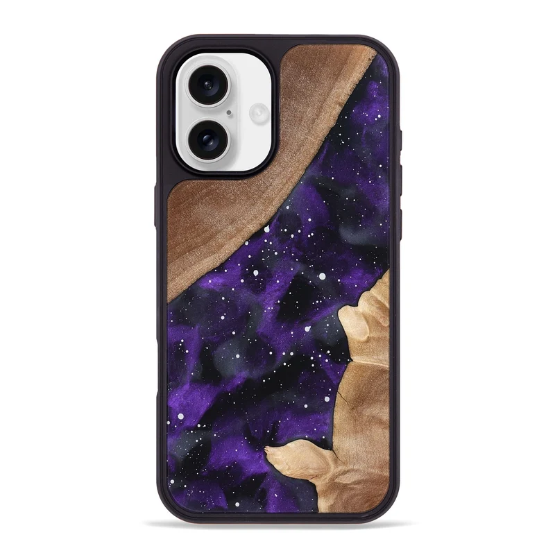 iPhone 16 Plus Wood Phone Case - Henley (Cosmos, 829632)