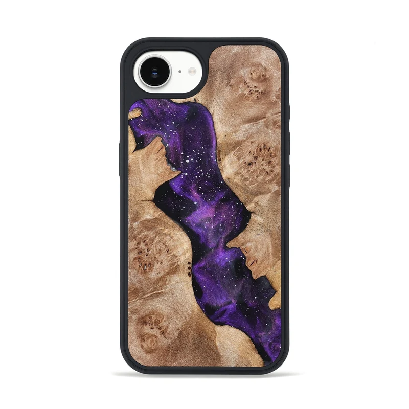 iPhone 16e Wood Phone Case - Mason (Cosmos, 829627)