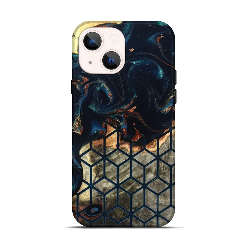 iPhone 13 Wood Live Edge Phone Case - Briella (Pattern, 829477)