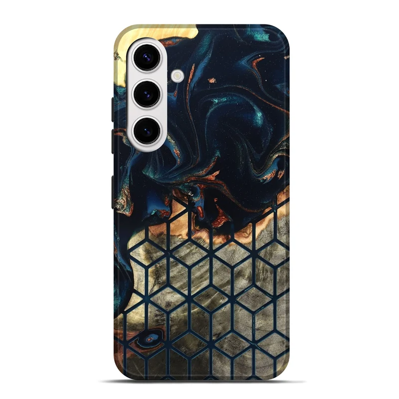 Galaxy S25 Plus Wood Live Edge Phone Case - Briella (Pattern, 829477)
