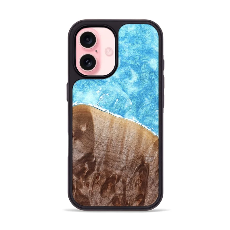 iPhone 16 Wood Phone Case - Elenora (Coastal, 829651)