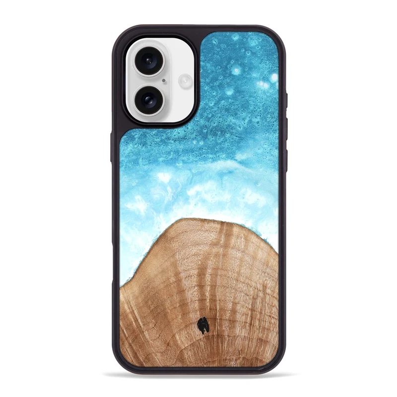 iPhone 16 Plus Wood Phone Case - Maranda (Coastal, 829654)