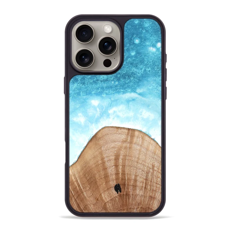 iPhone 16 Pro Max Wood Phone Case - Maranda (Coastal, 829654)