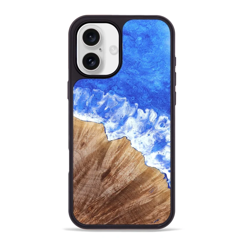 iPhone 16 Plus Wood Phone Case - Carlene (Coastal, 829648)