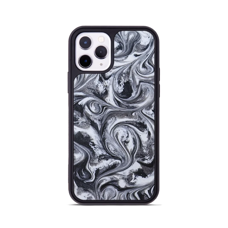 iPhone 11 Pro ResinArt Phone Case - Jace (Black & White, 829451)