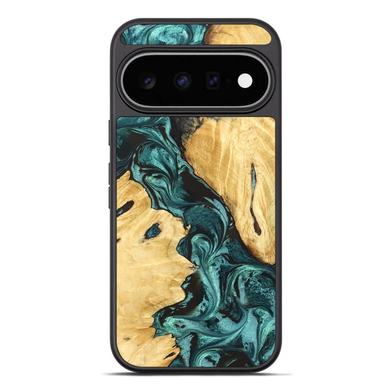 Pixel 11 Pro XL Wood Phone Case - Sol (Green, 829426)
