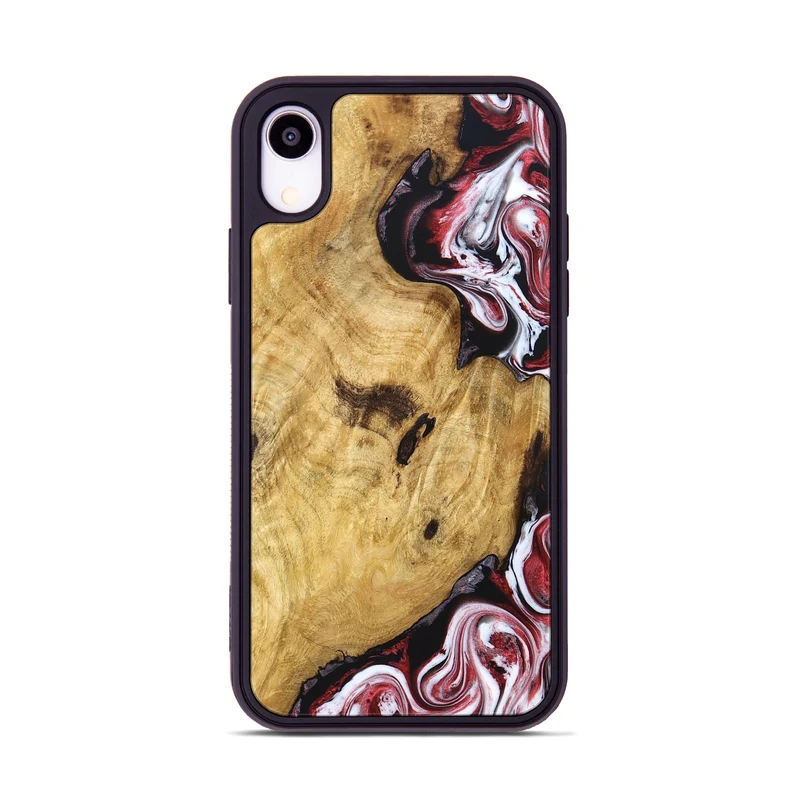 iPhone Xr Wood Phone Case - Alf (Red, 829436)