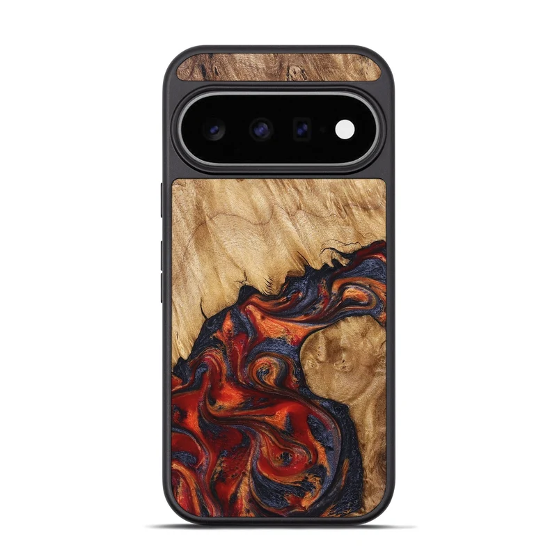 Pixel 11 Pro Wood Phone Case - Pattie (Red, 829430)