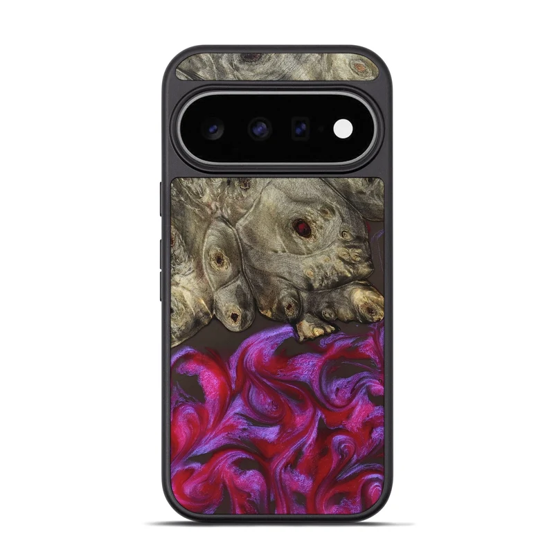 Pixel 11 Pro Wood Phone Case - Timmy (Red, 829434)