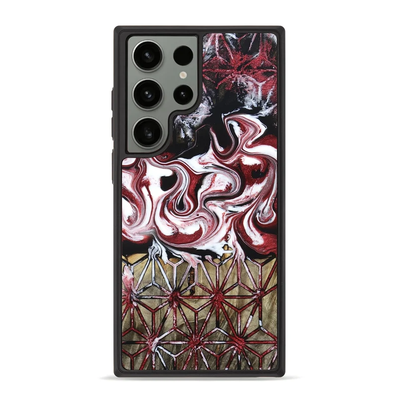 Galaxy S23 Ultra Wood Phone Case - Lisa (Pattern, 829360)