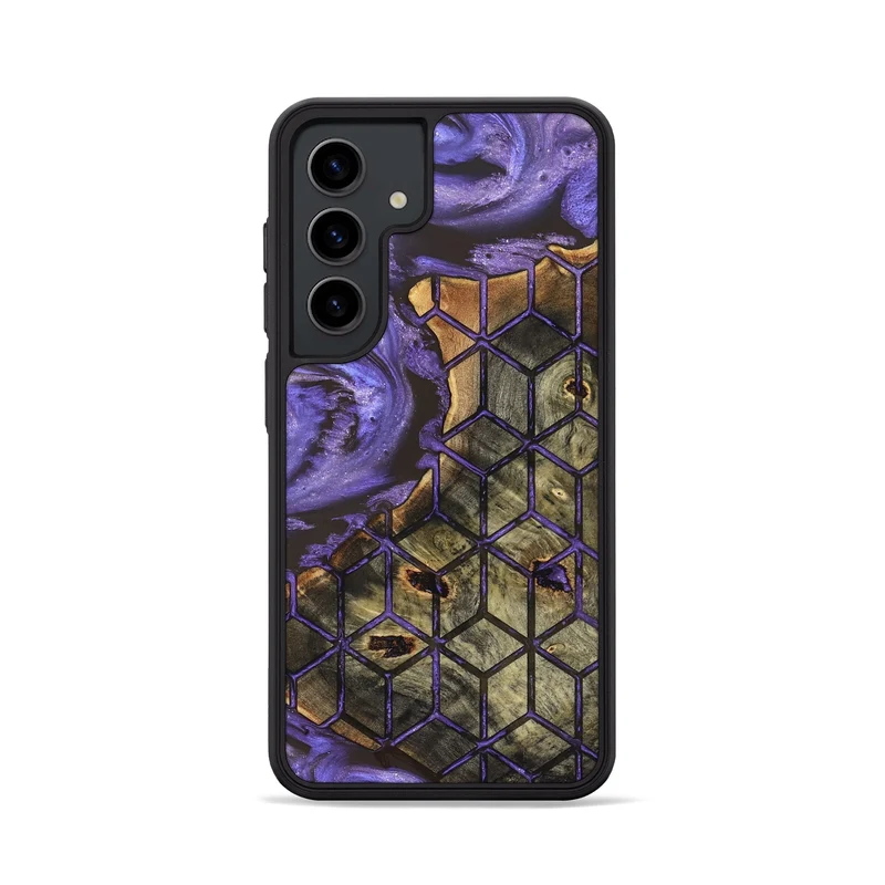 Galaxy S24 Wood Phone Case - Dominik (Pattern, 829366)
