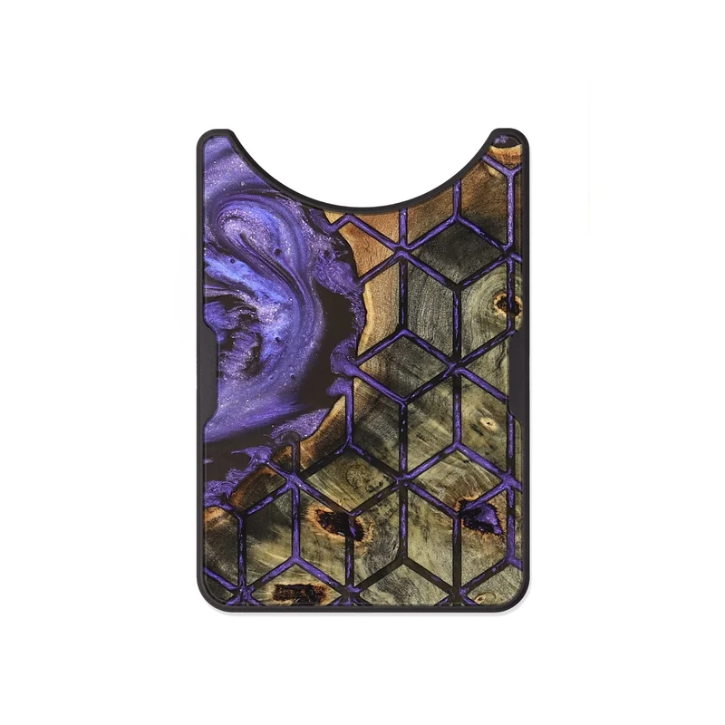 Alloy Wood Wallet - Dominik (Pattern, 829366)