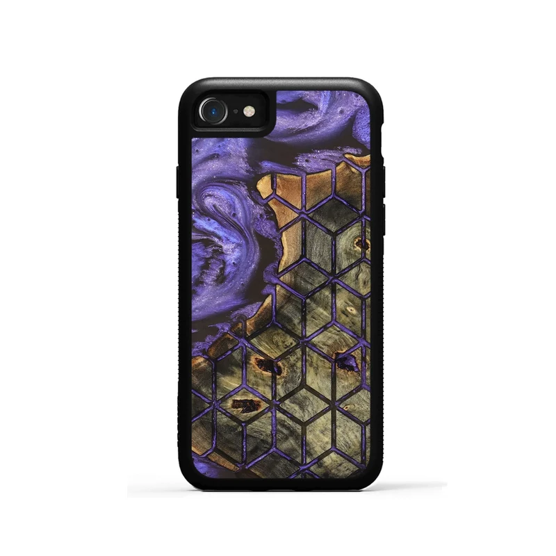 iPhone SE Wood Phone Case - Dominik (Pattern, 829366)