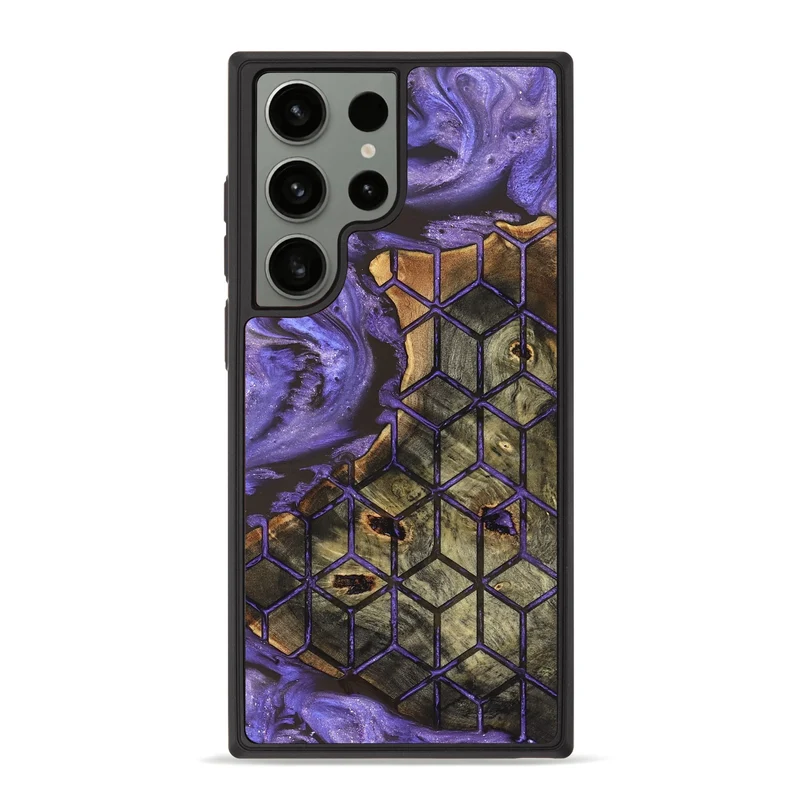 Galaxy S23 Ultra Wood Phone Case - Dominik (Pattern, 829366)
