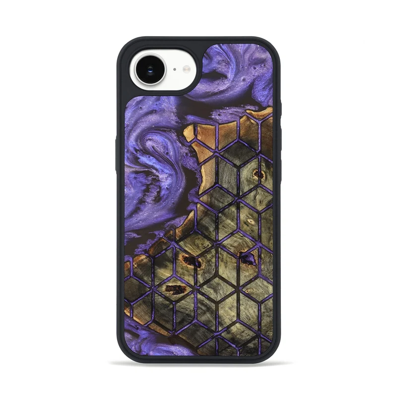 iPhone 16e Wood Phone Case - Dominik (Pattern, 829366)