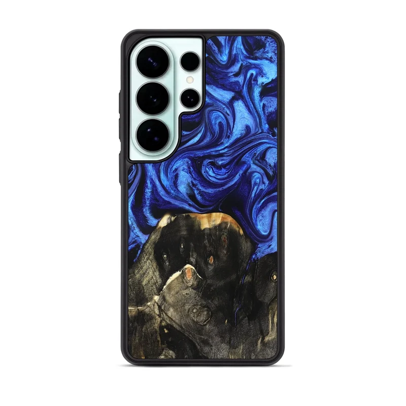 Galaxy S26 Ultra Wood Phone Case - Kinsley (Blue, 829404)
