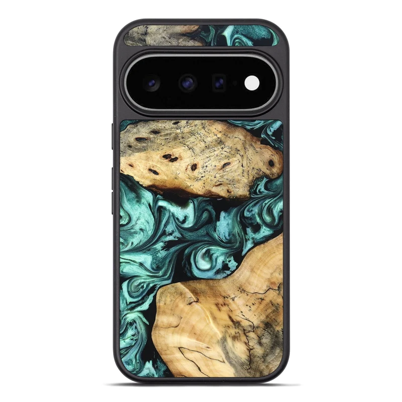 Pixel 11 Pro XL Wood Phone Case - Kasey (Green, 829390)
