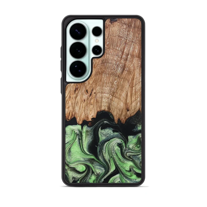 Galaxy S26 Ultra Wood Phone Case - Maximus (Green, 829389)