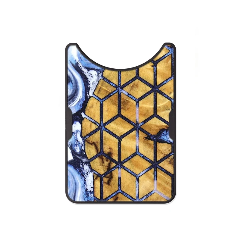 Alloy Wood Wallet - Keshawn (Pattern, 829364)