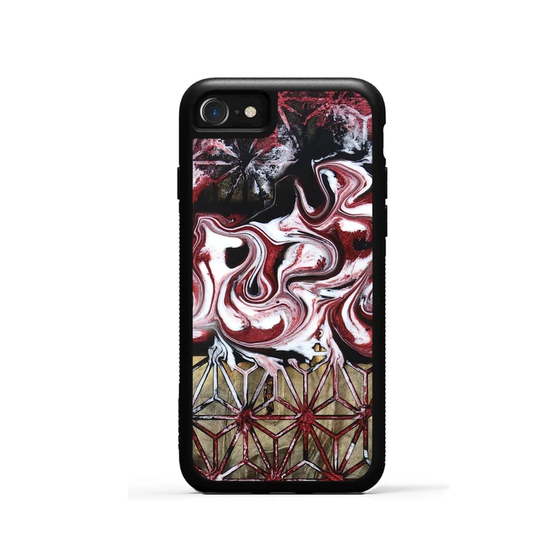 iPhone SE Wood Phone Case - Lisa (Pattern, 829360)