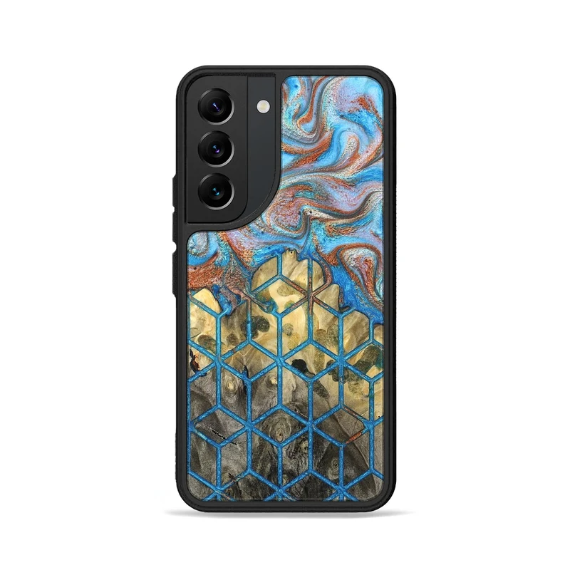 Galaxy S22 Wood Phone Case - Dollie (Pattern, 829368)