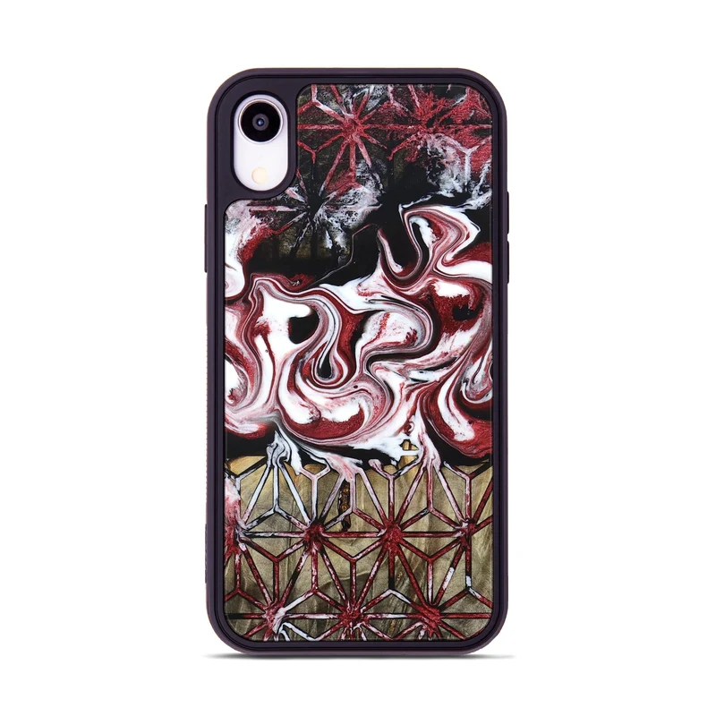 iPhone Xr Wood Phone Case - Lisa (Pattern, 829360)