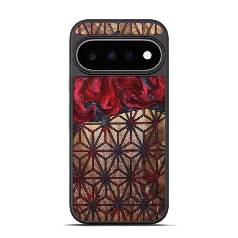 Pixel 11 Pro Wood Phone Case - Ayah (Pattern, 829375)
