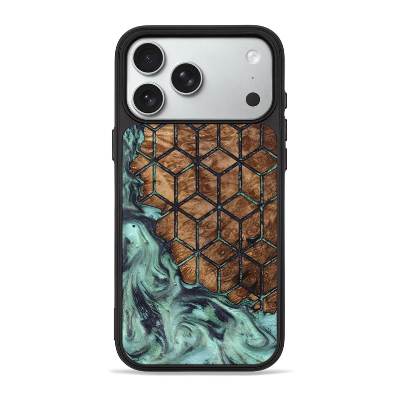 iPhone 18 Pro Max Wood Phone Case - Michell (Pattern, 829371)