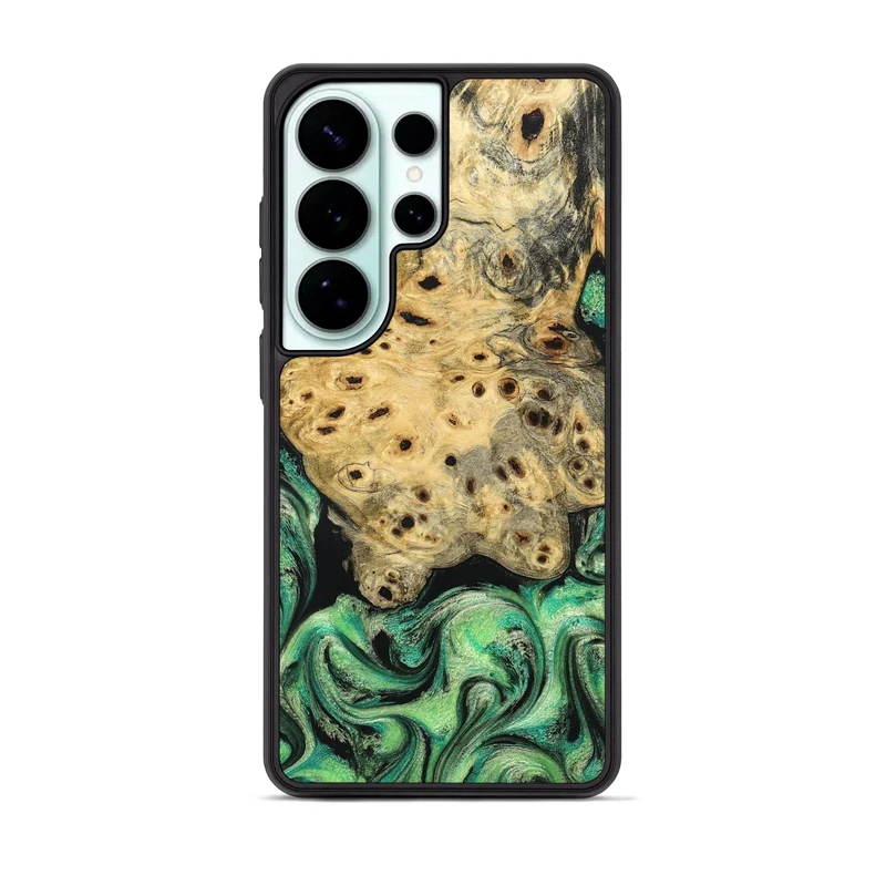 Galaxy S26 Ultra Wood Phone Case - Stella (Green, 829394)