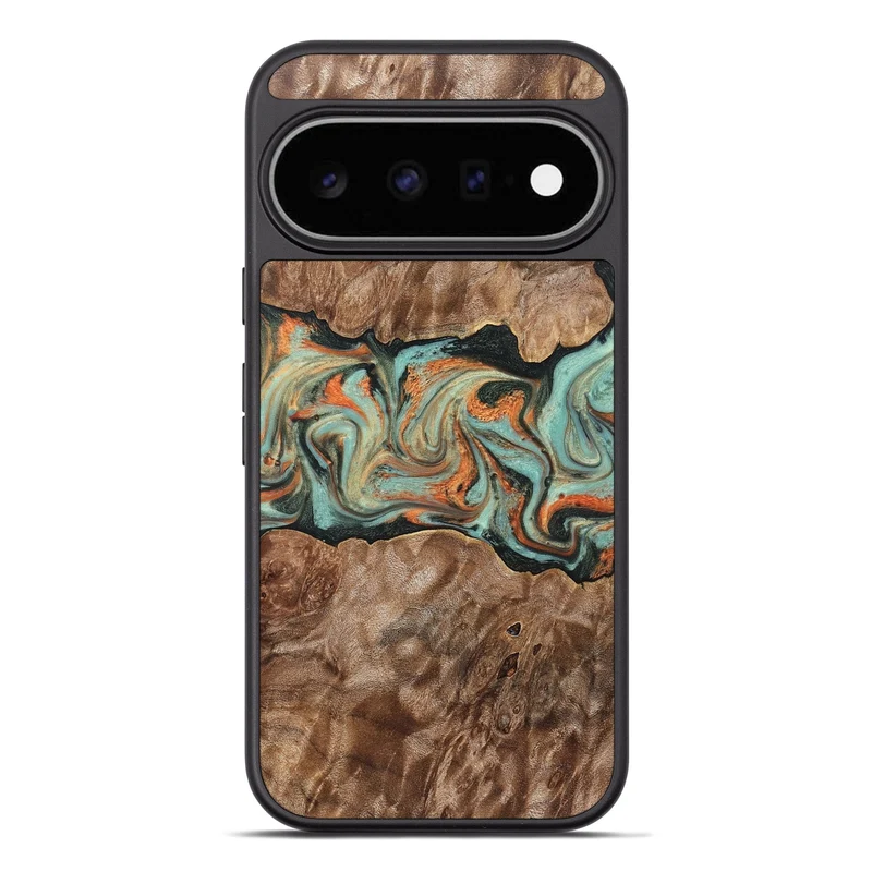 Pixel 11 Pro XL Wood Phone Case - Brandyn (Green, 829395)