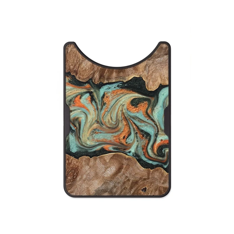 Alloy Wood Wallet - Brandyn (Green, 829395)