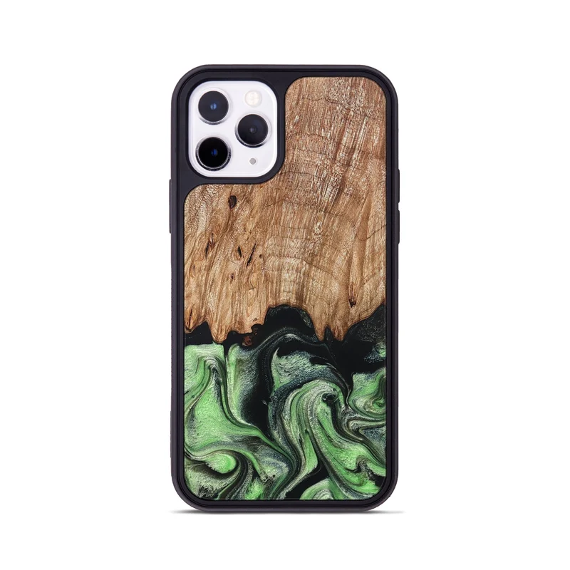 iPhone 11 Pro Wood Phone Case - Maximus (Green, 829389)