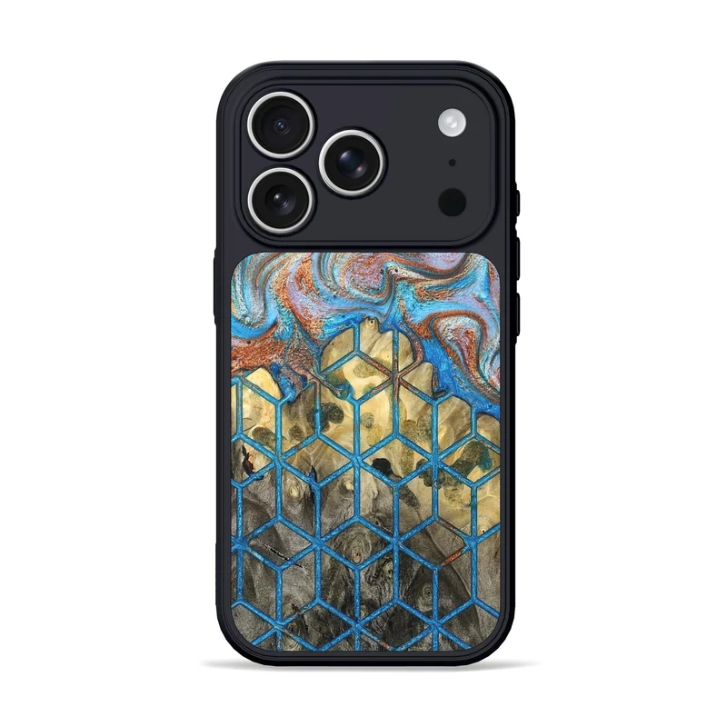 iPhone 17 Pro Wood Phone Case - Dollie (Pattern, 829368)
