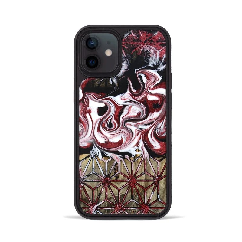 iPhone 12 Wood Phone Case - Lisa (Pattern, 829360)