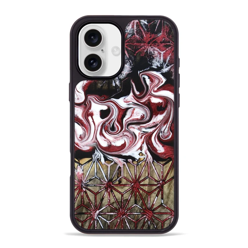 iPhone 16 Plus Wood Phone Case - Lisa (Pattern, 829360)