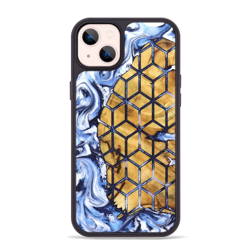 iPhone 14 Plus Wood Phone Case - Keshawn (Pattern, 829364)