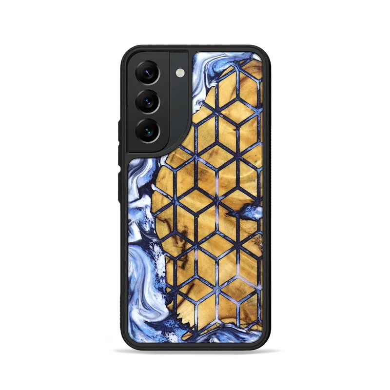Galaxy S22 Wood Phone Case - Keshawn (Pattern, 829364)