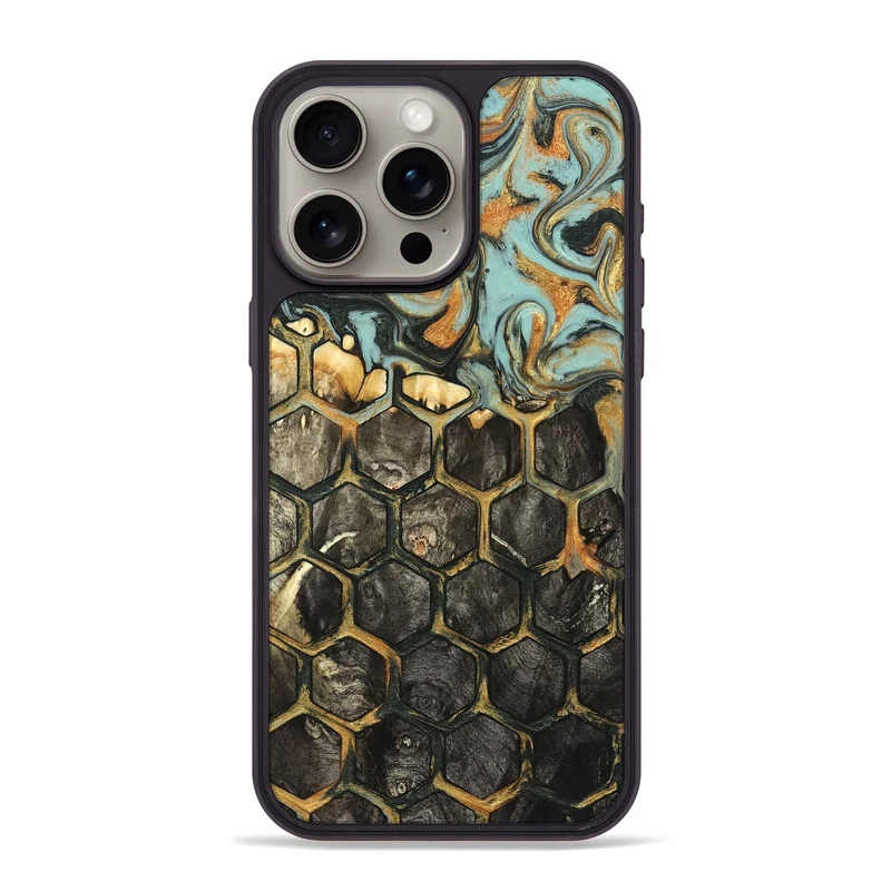 iPhone 15 Pro Max Wood Phone Case - Krysten (Pattern, 829369)