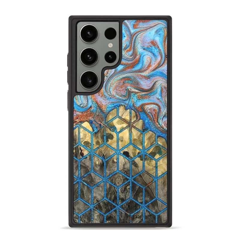 Galaxy S23 Ultra Wood Phone Case - Dollie (Pattern, 829368)