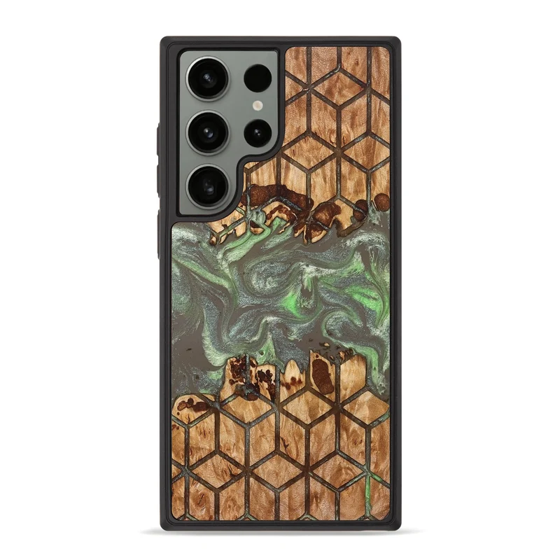Galaxy S23 Ultra Wood Phone Case - Marcie (Pattern, 829362)