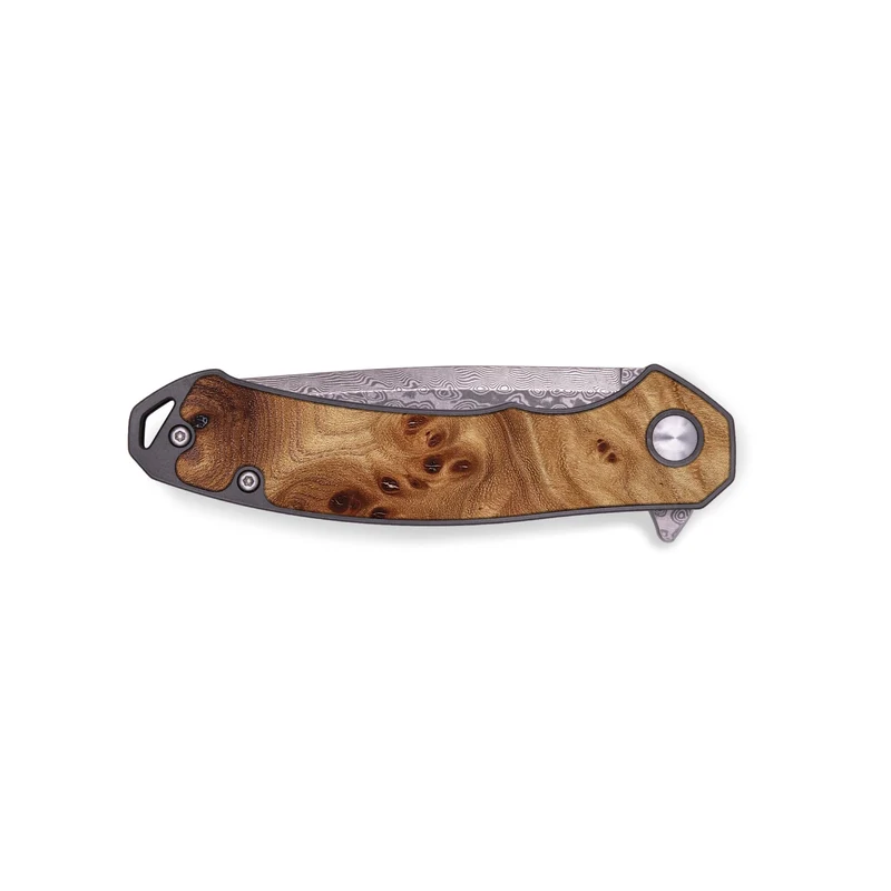 EDC Wood Pocket Knife - Clair (Wood Burl, 829251)