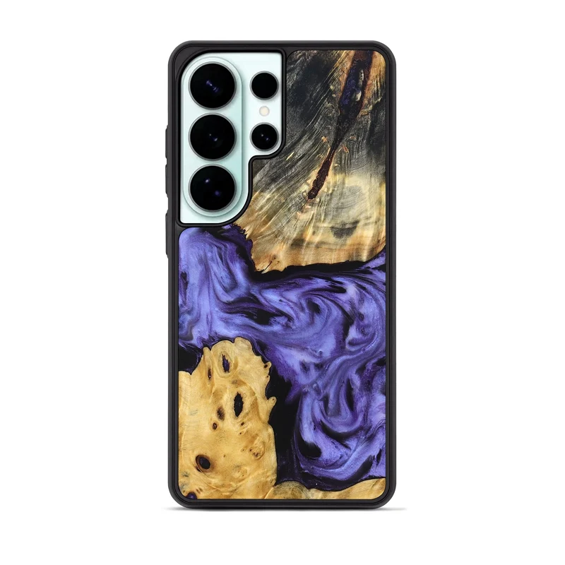 Galaxy S26 Ultra Wood Phone Case - Clem (Purple, 829256)