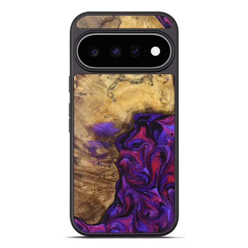 Pixel 11 Pro XL Wood Phone Case - Keara (Purple, 829259)