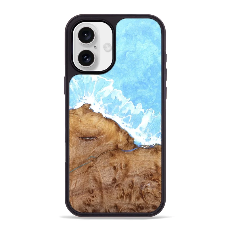 iPhone 16 Plus Wood Phone Case - Jeanine (Coastal, 829338)